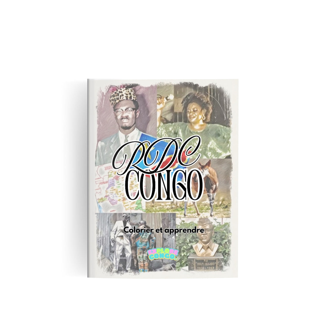 RDC Congo Livre De Cloriage