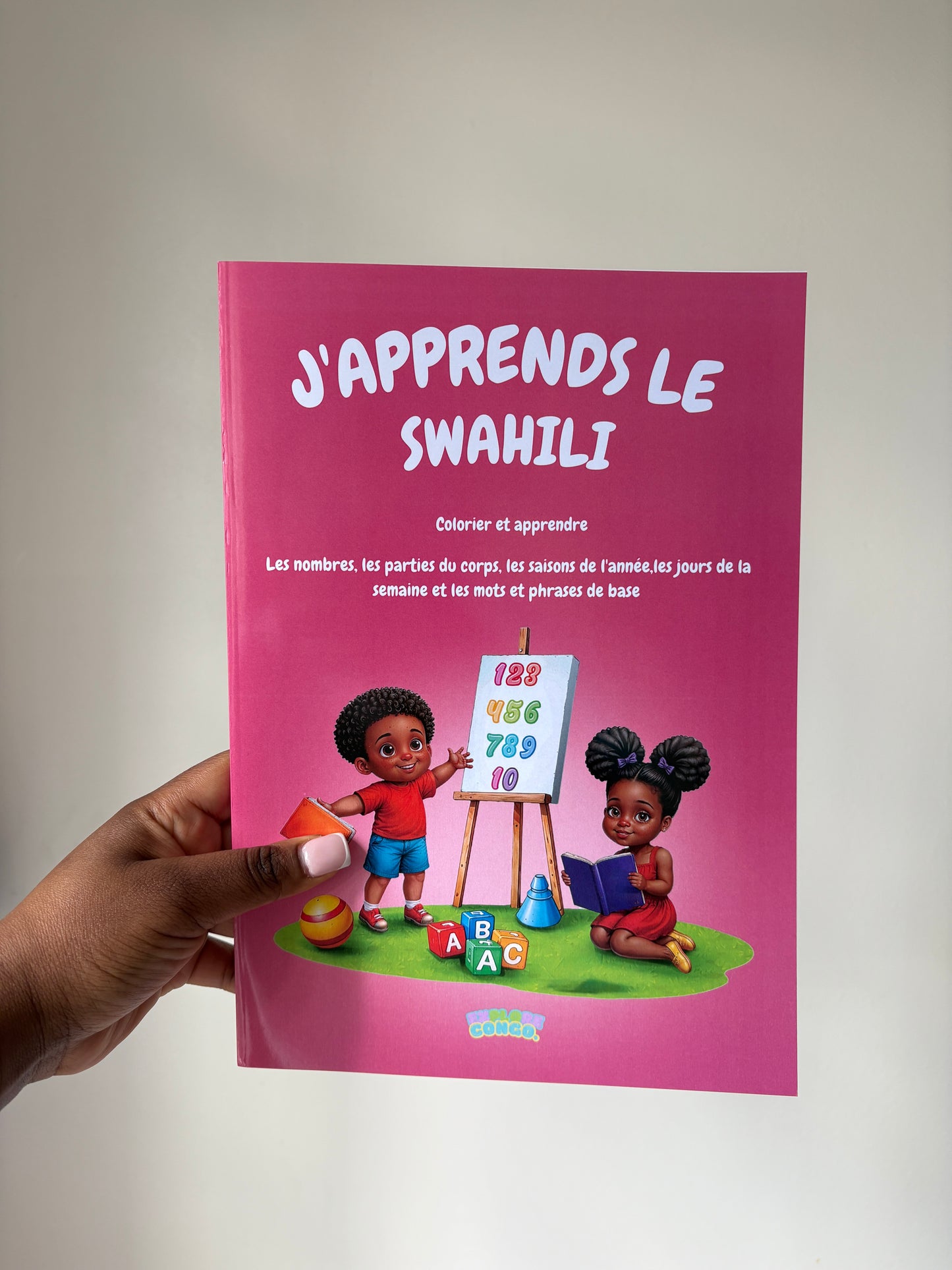 J'apprends Le Swahili Livre De Cloriage