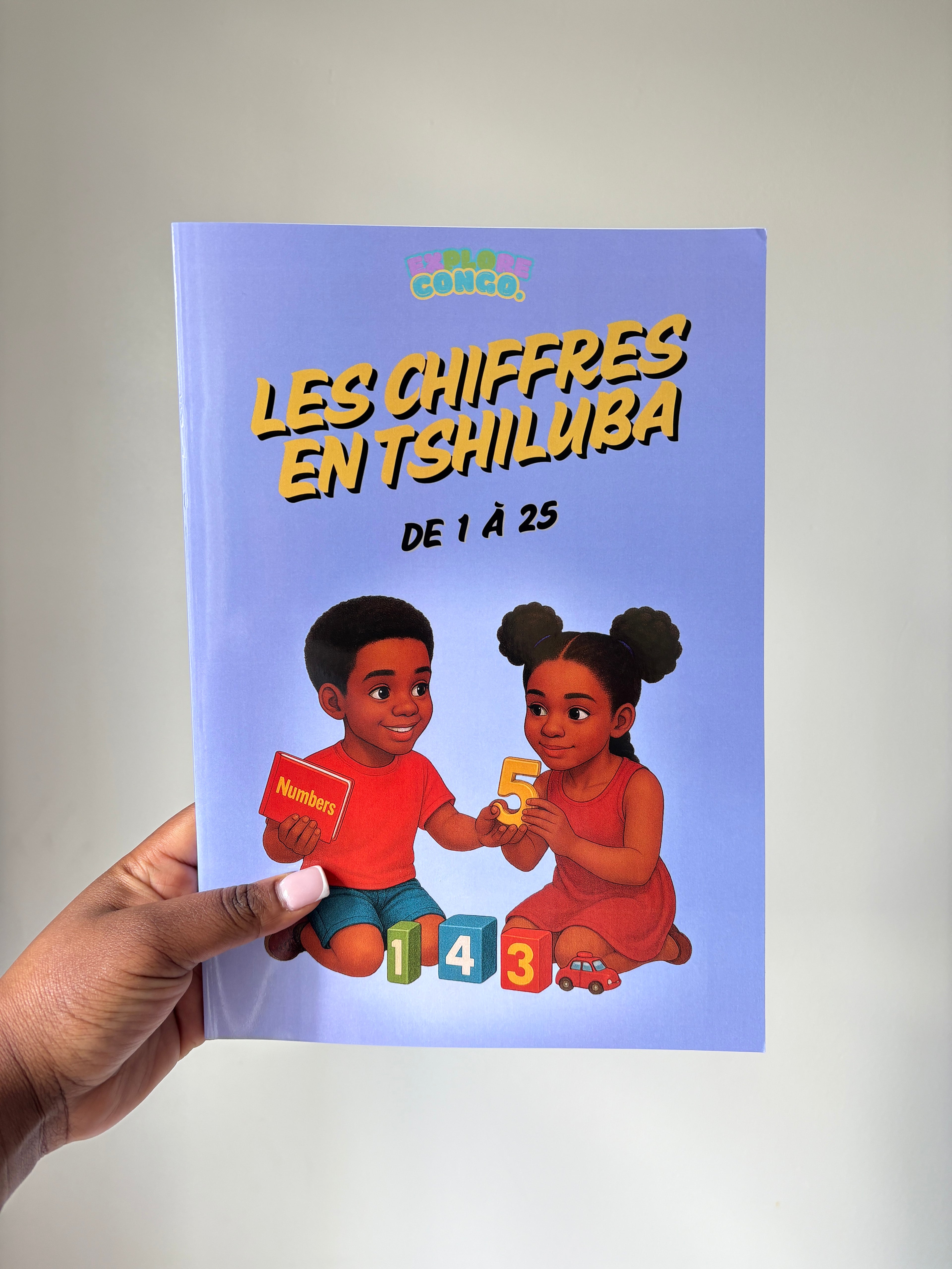 Les Chiffres En Tshiluba Livre De Cloriage
