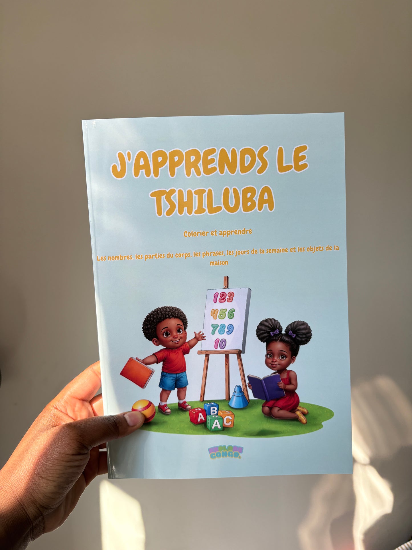 J'apprends Le Tshiluba Livre De Cloriage