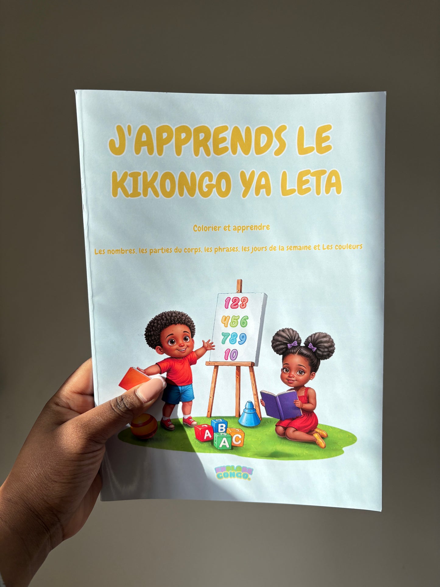 J'apprends Le Kikongo Ya Leta Livre De Cloriage