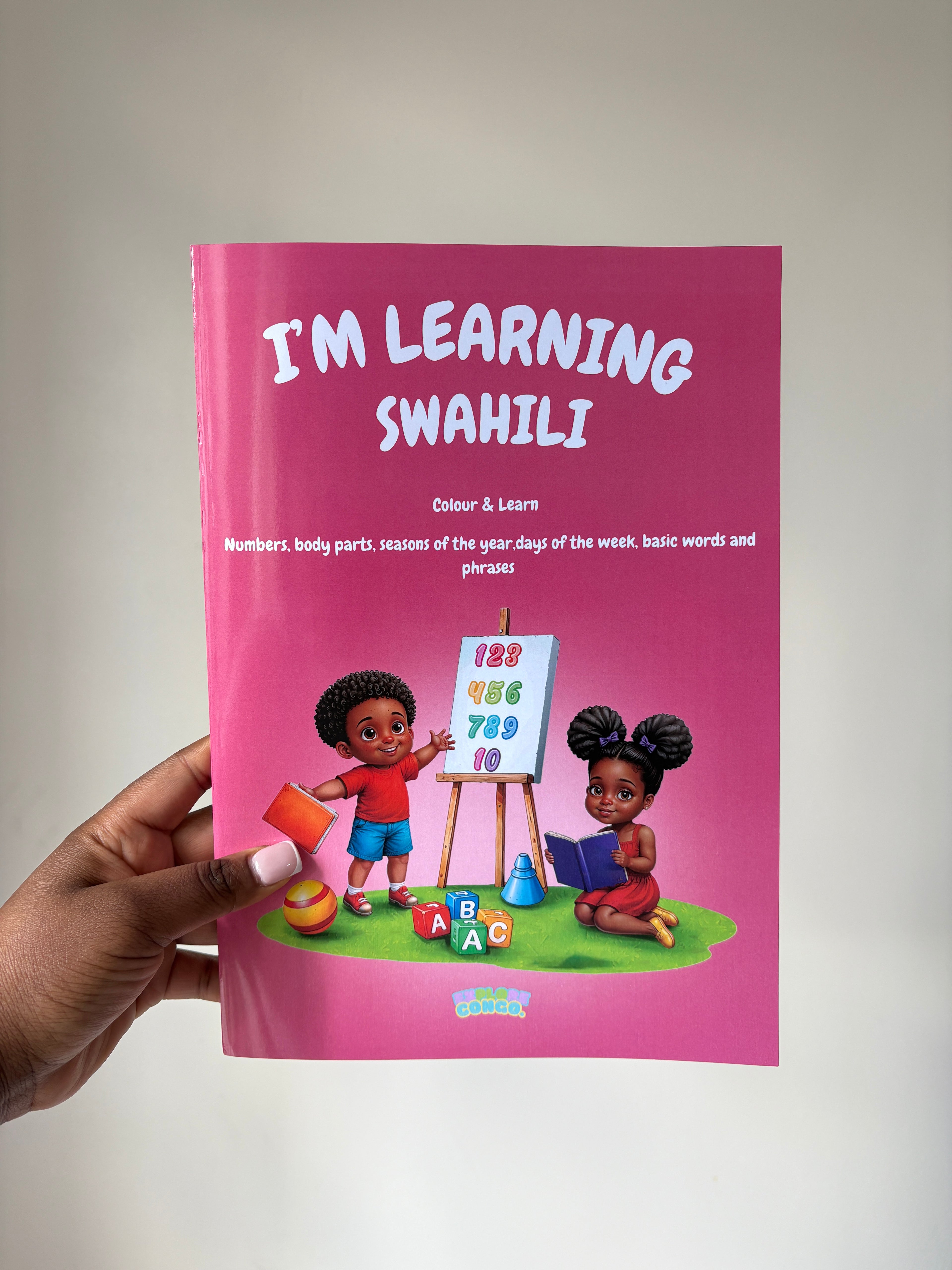 I’m Learning Swahili Colouring Book