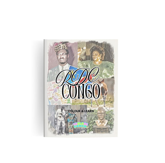RDC Congo  Colouring Book