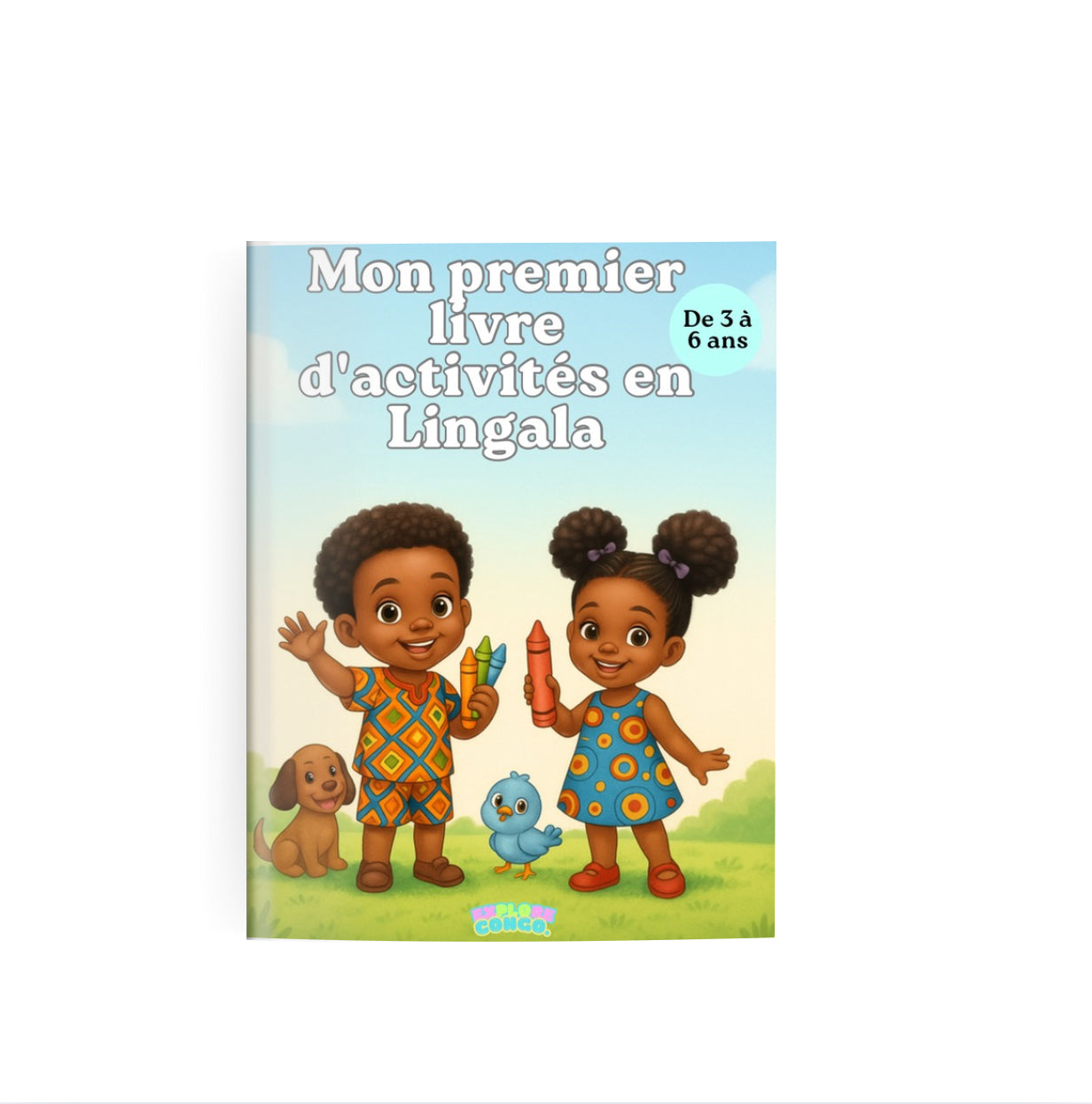 Mon premier livre d'activités en Lingala