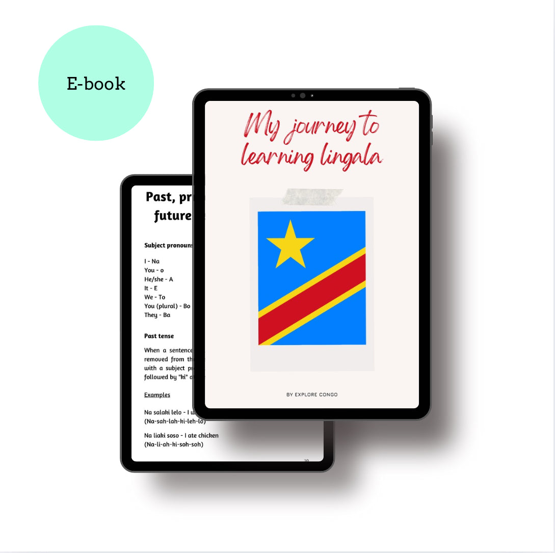 My Journey To Learning Lingala (E-book)