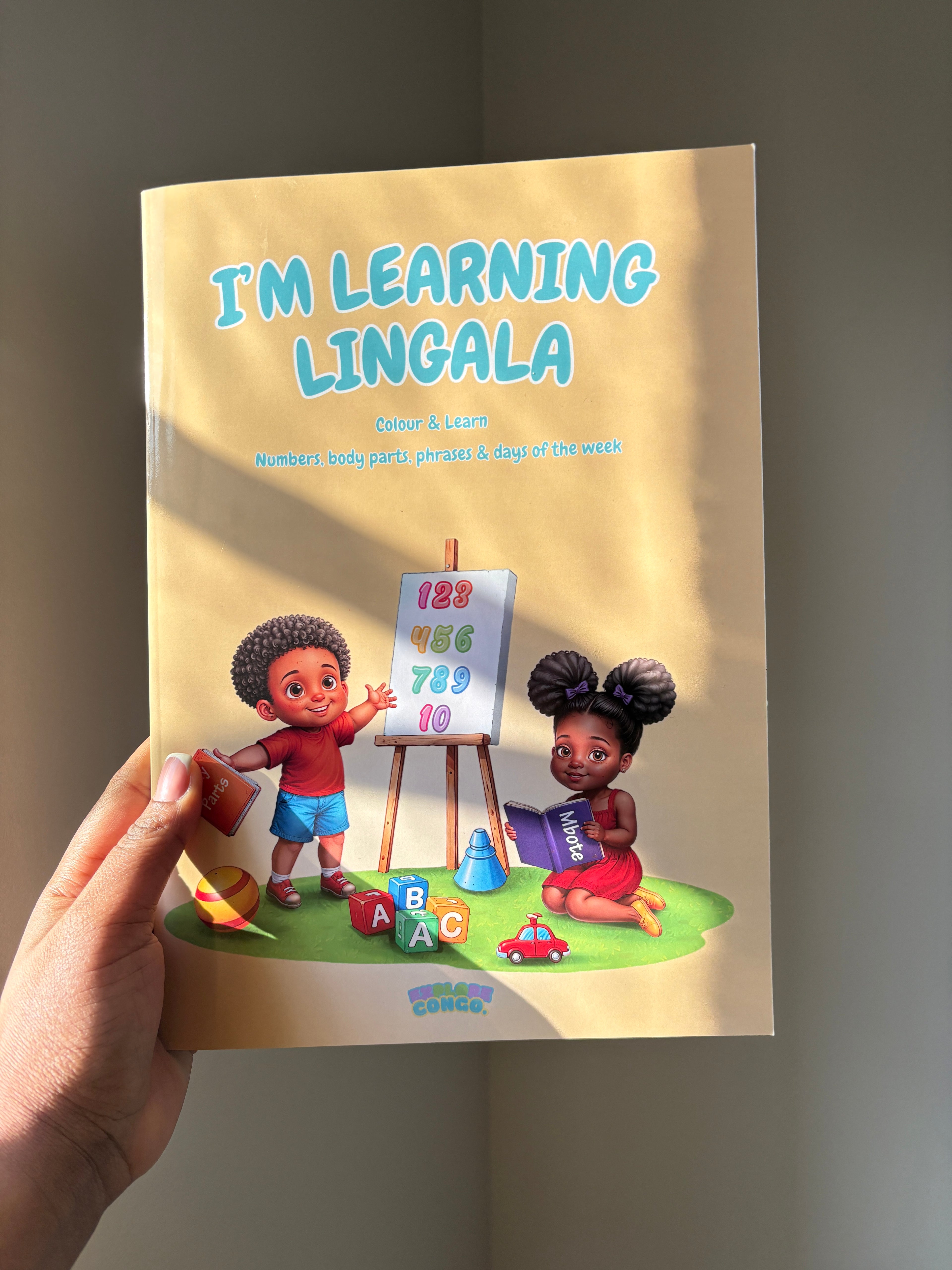 I’m Learning Lingala Colouring Book