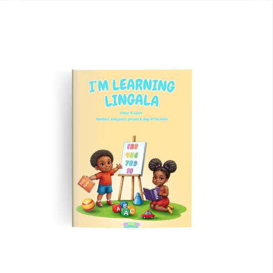 I’m Learning Lingala Colouring Book