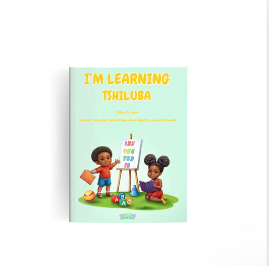 I’m Learning Tshiluba Colouring Book