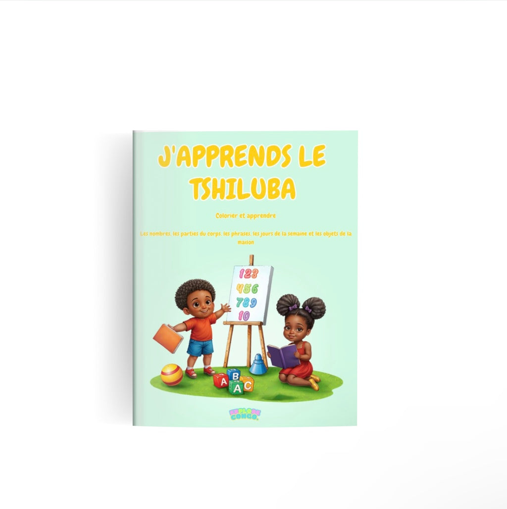 J'apprends Le Tshiluba  Livre De Cloriage