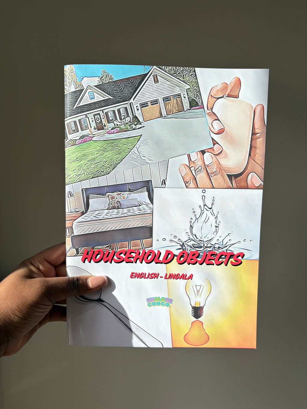 Household Objects Colouring Book