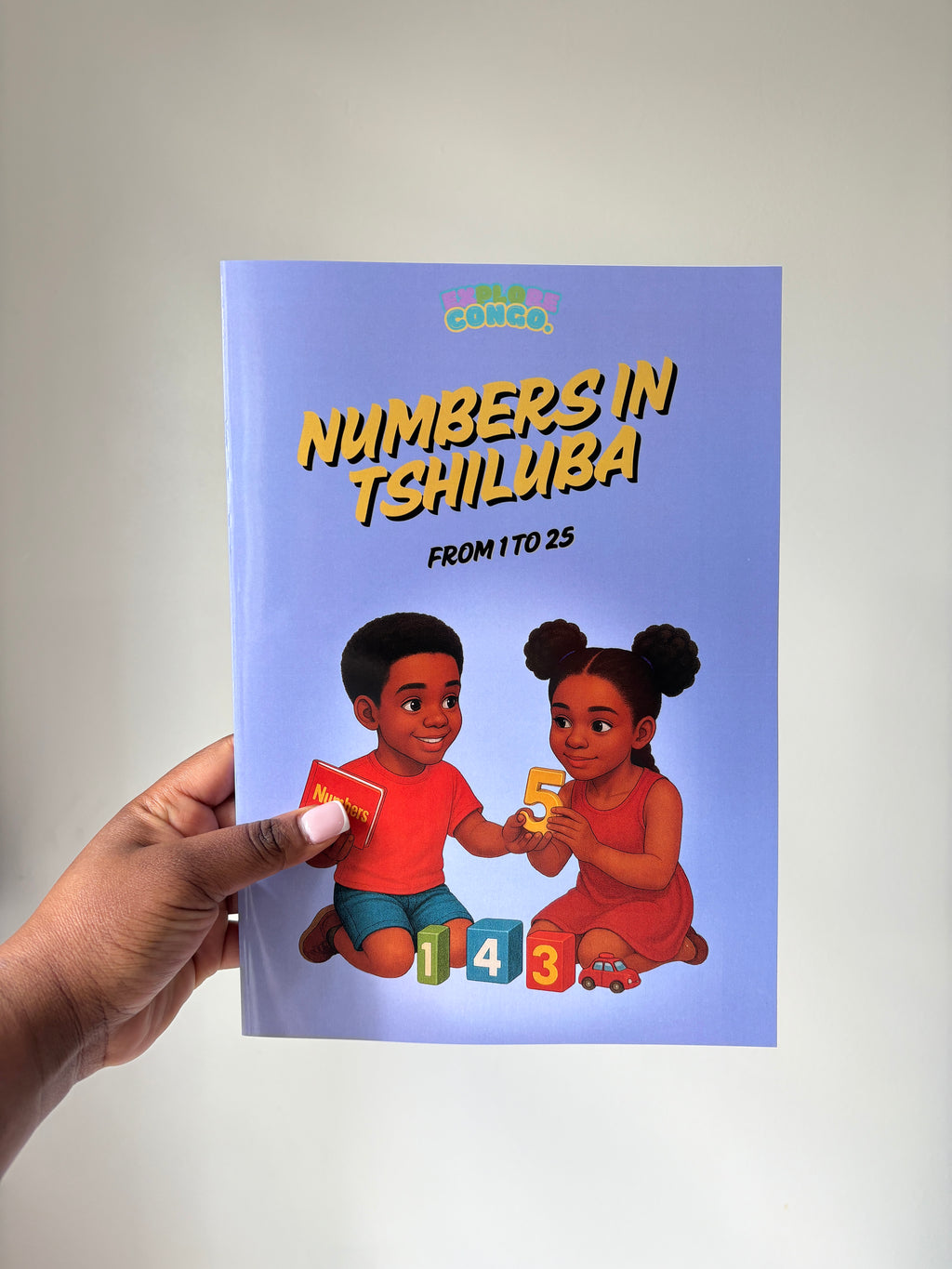 Numbers In Tshiluba Colouring Book