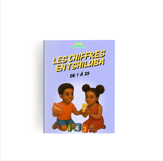 Les Chiffres En Tshiluba Livre De Cloriage
