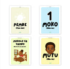 Cartes flash en Lingala