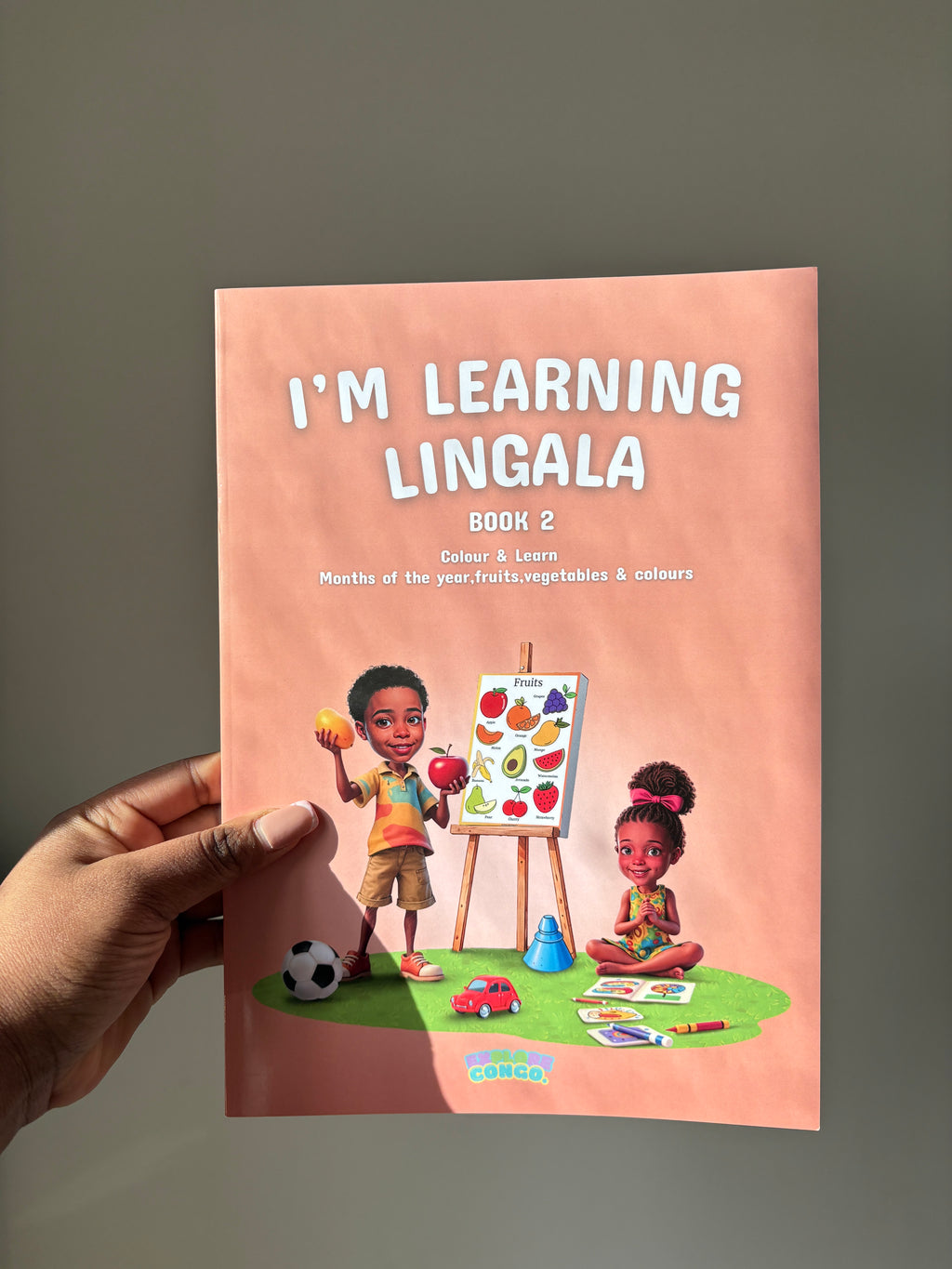 I’m Learning Lingala: Book 2 Colouring Book
