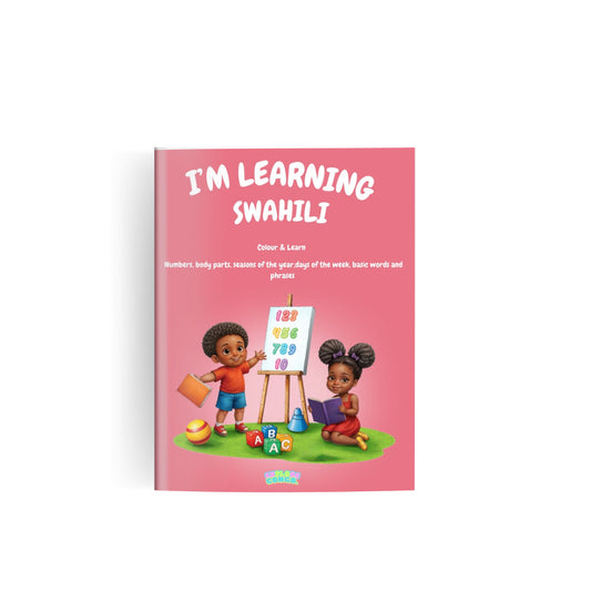 I’m Learning Swahili Colouring Book