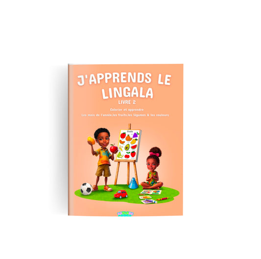 J'apprends Le Lingala : Livre 2   Livre De Cloriage