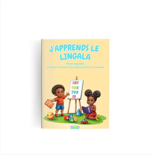 J'apprends Le Lingala
 Livre De Cloriage
