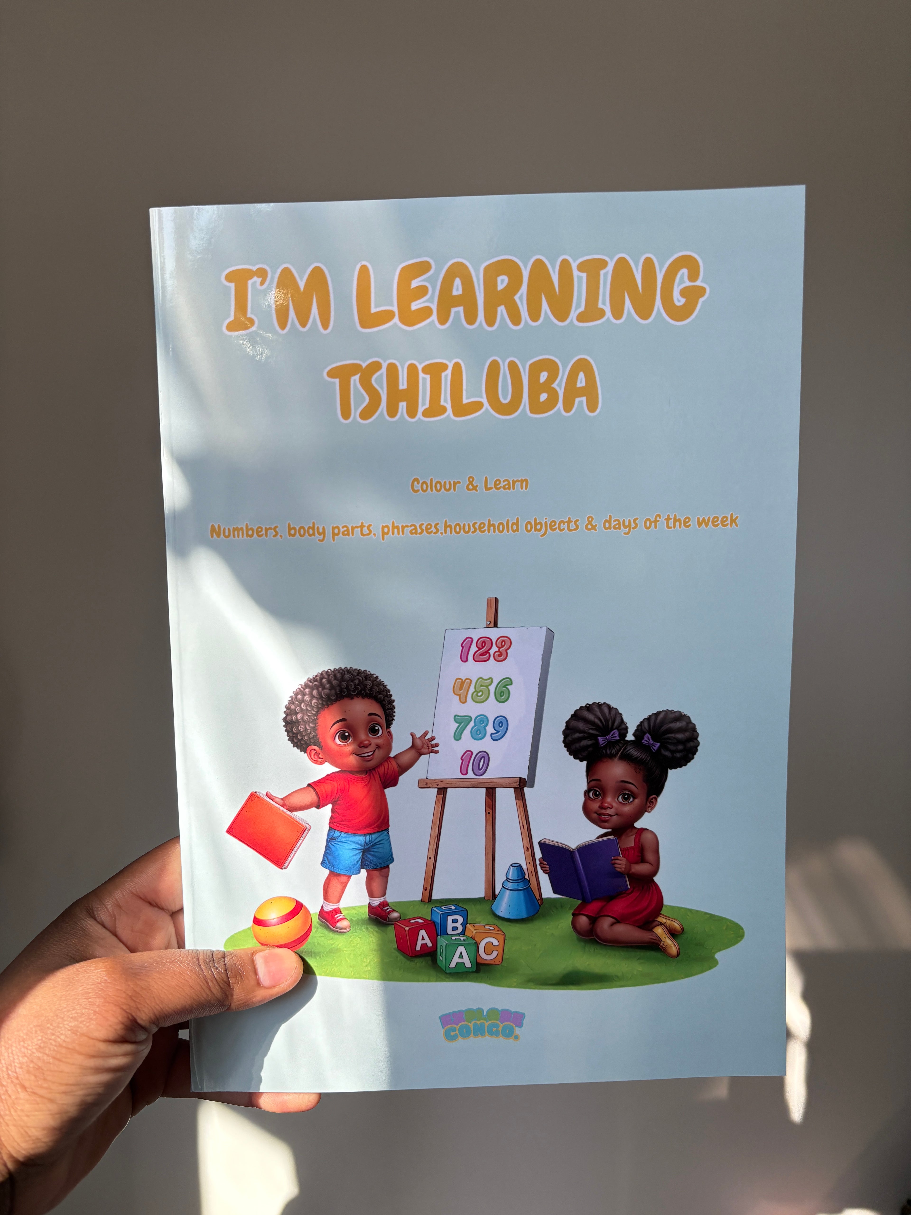 I’m Learning Tshiluba Colouring Book