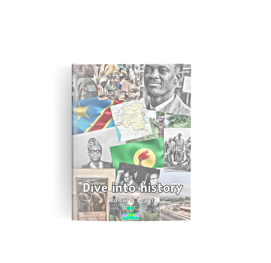 Dive into history Colouring Book