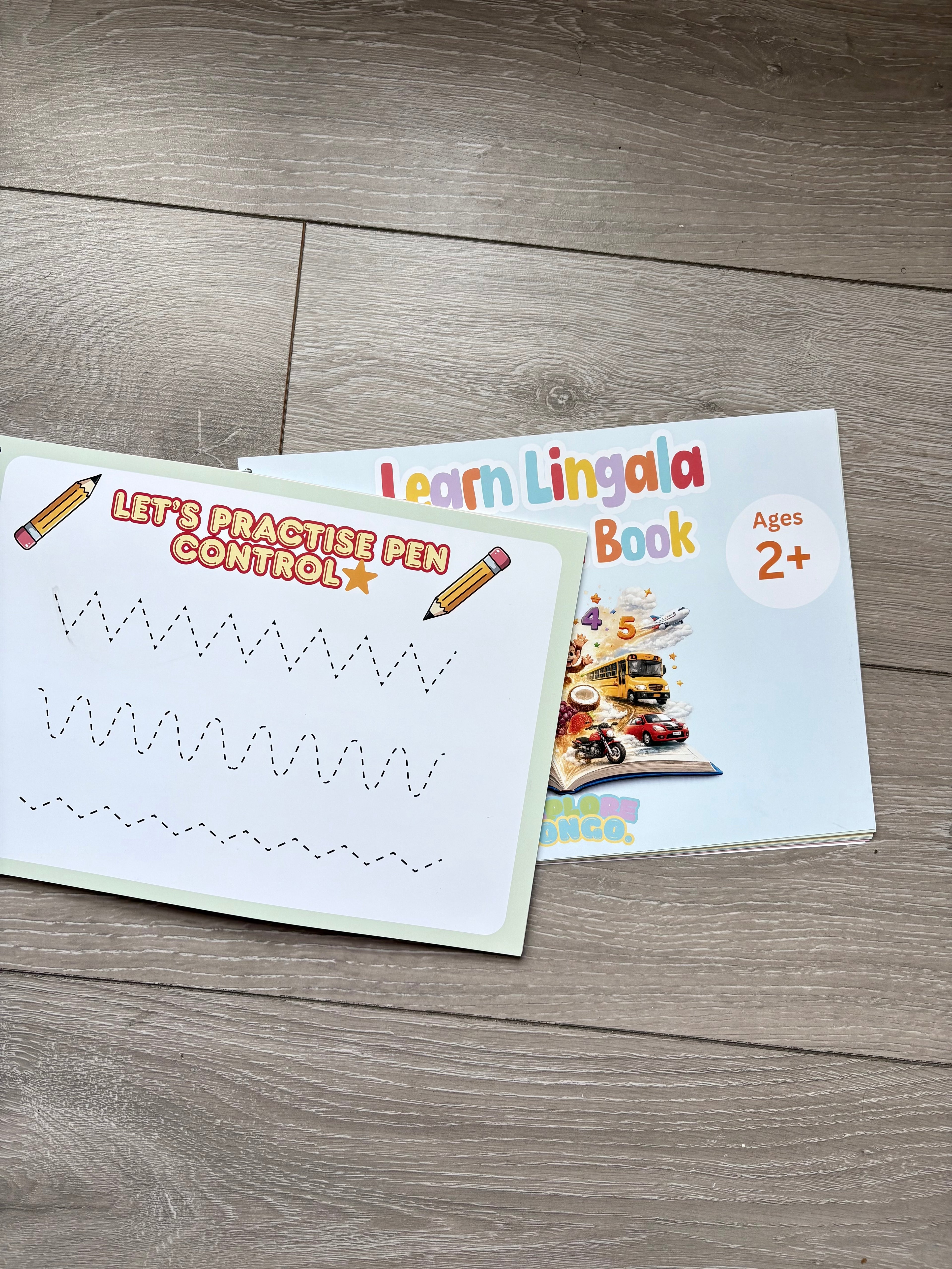 Learn Lingala: Trace & Learn Book