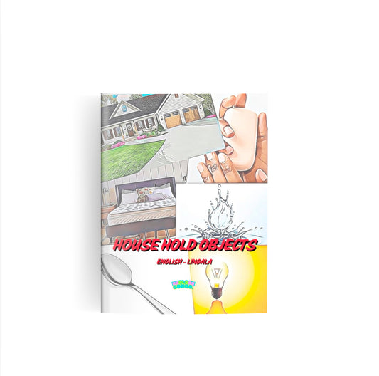 Household Objects Colouring Book