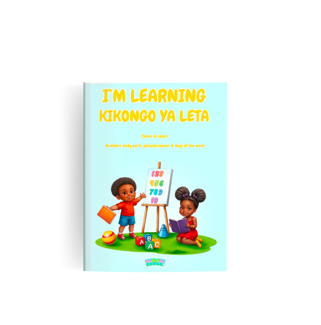 I’m Learning Kikongo Ya Leta Colouring Book