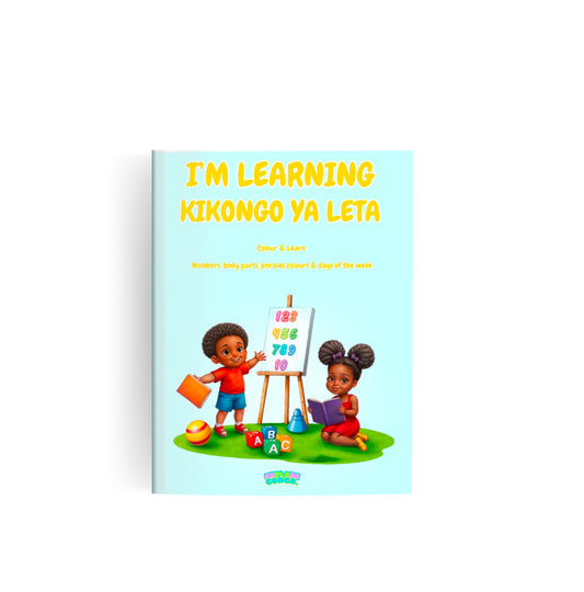 I’m Learning Kikongo Ya Leta Colouring Book