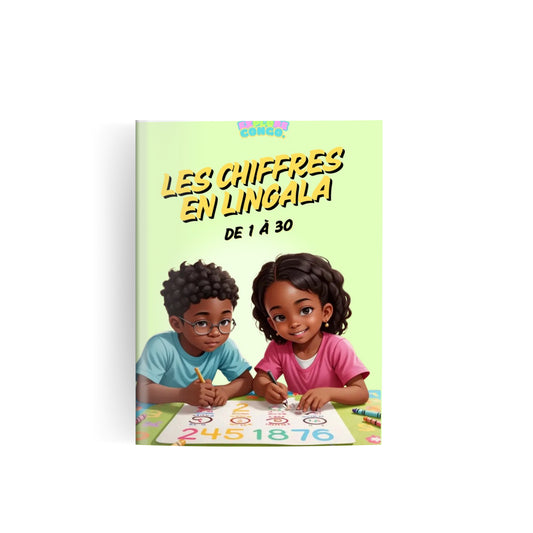 Les Chiffres En Lingala Livre De Cloriage