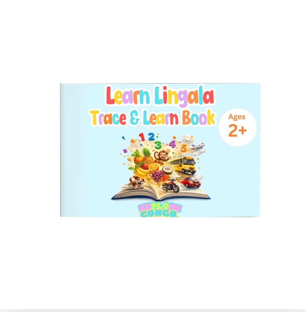 Learn Lingala: Trace & Learn Book