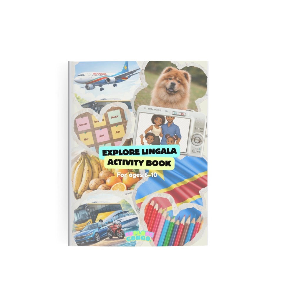Explore Lingala Activity Book